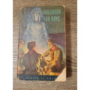 1951 Boy Scouts of America Handbook For Boys, 5th Edition 4th Printing
